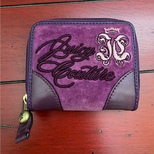 Old-school purple Juicy Couture wallet